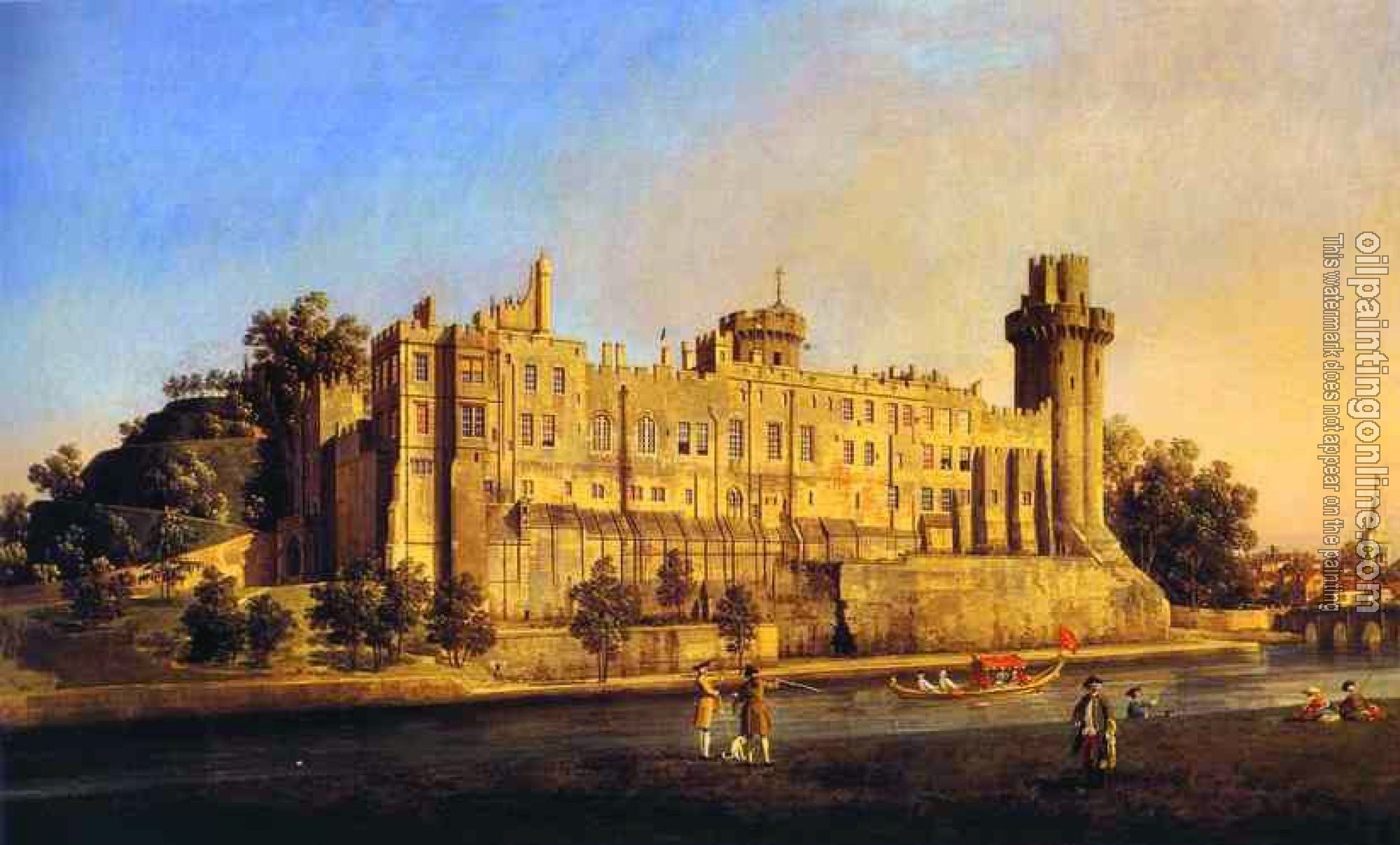 Canaletto - Warwick Castle